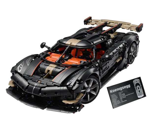 LEGO Technic 42232 Koenigsegg Sadair's Spear Megacar - 1577949 - zdjęcie 3
